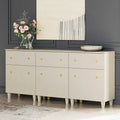 Credenza da cucina a buffet 3 in 1 da 70 pollici con cassetto e armadietto