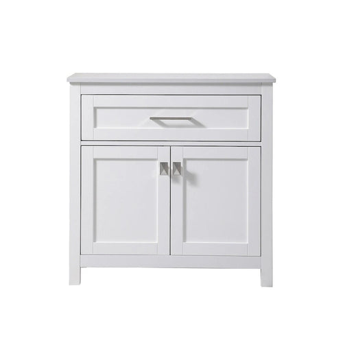 Indigo Home 30 Inch Bathroom Storage Freestanding Cabinet - 30 x 16